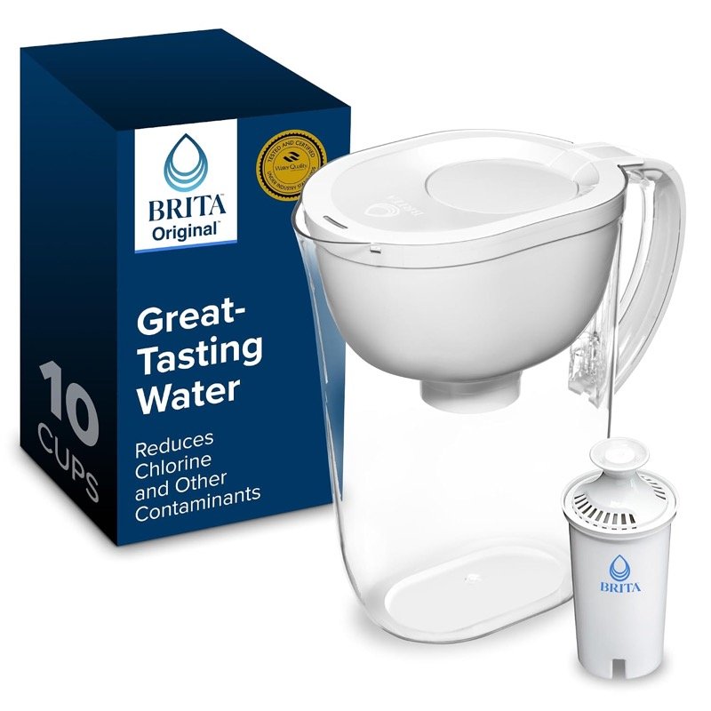 Brita Large 10-Cup Water Filter Pitcher